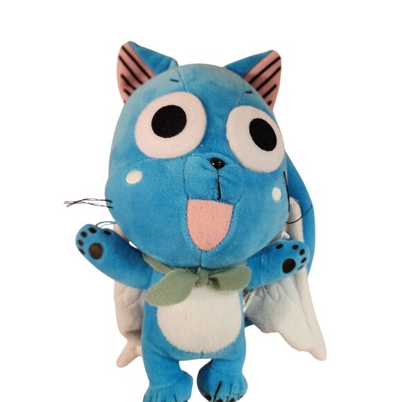 Anime FAIRY TAIL - HAPPY ANGEL WINGS PLUSH 8" - Picture 1 of 3
